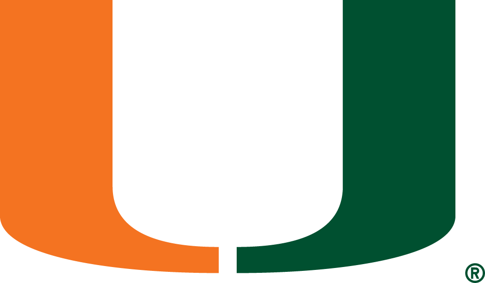 Miami Hurricanes 1972-Pres Primary Logo iron on paper